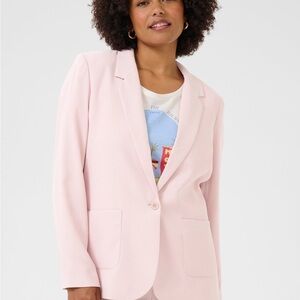 NWT Cocamia long sleeve blazer by Cream - Sepia Rose